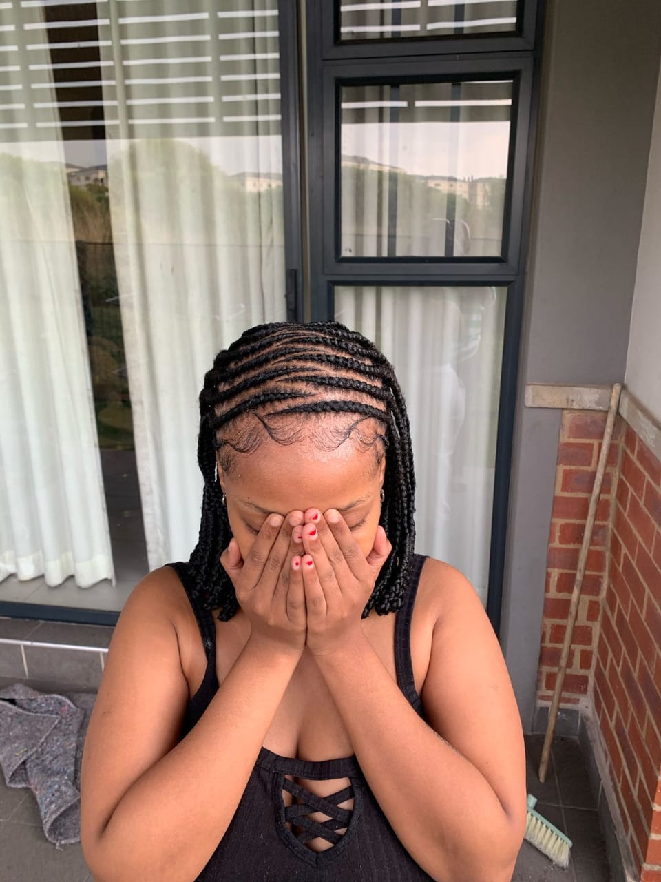 Natural hair styling at Touch of Beauty Midrand